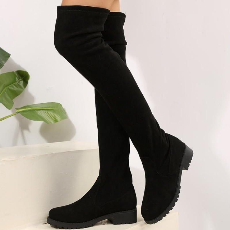Sock Boot Women - Sepatu Bot Wanita Di Atas Lutut,