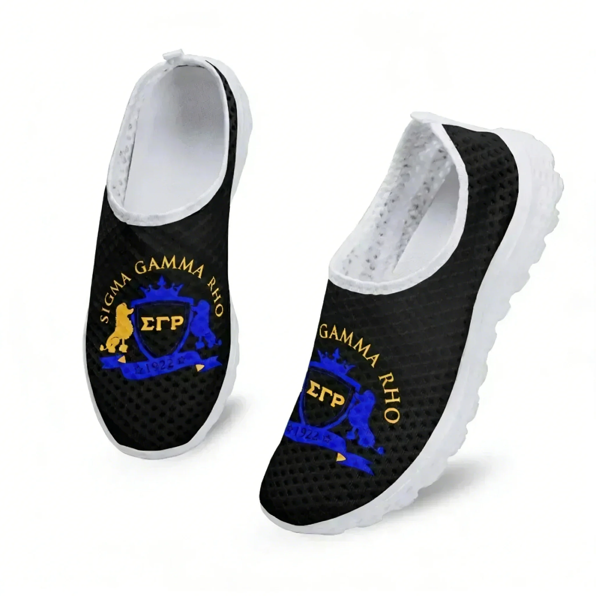 Women Shoes Tennis - Sigma Gamma Rho Poddle Mesh Sepatu