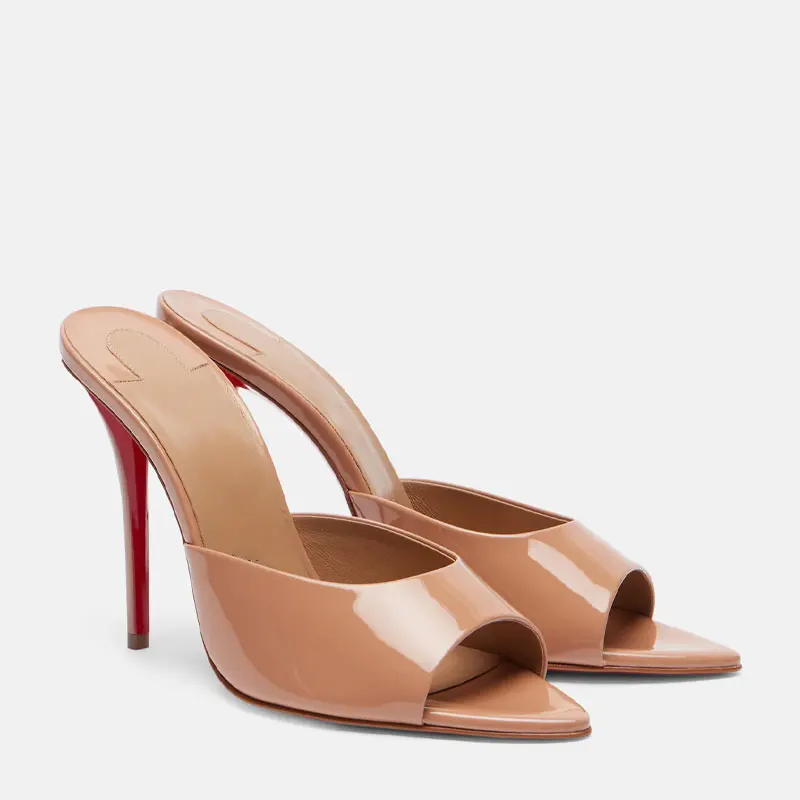 Ankle Strap Heels - Sepatu untuk Wanita Sandal Romawi Ujung