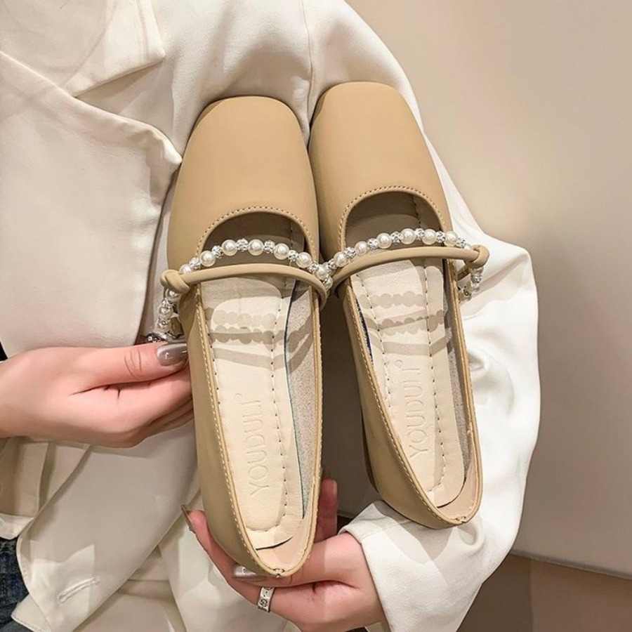 Shoes For Women Flats - Sepatu Flat Prancis Elegan Baru dengan