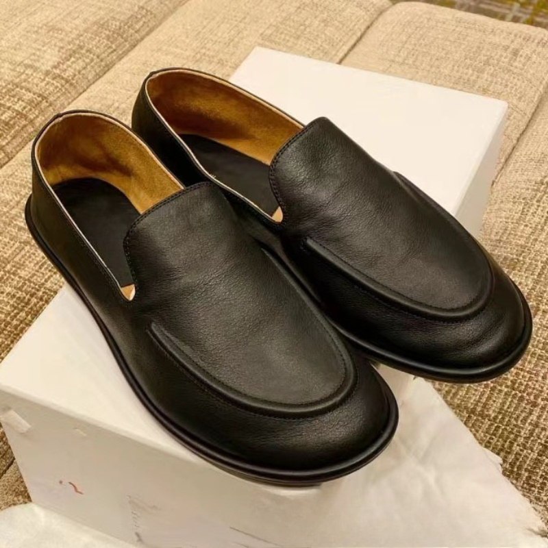 Women'S Shoes Wide Width - Sepatu Loafer Wanita Baru dari Kulit