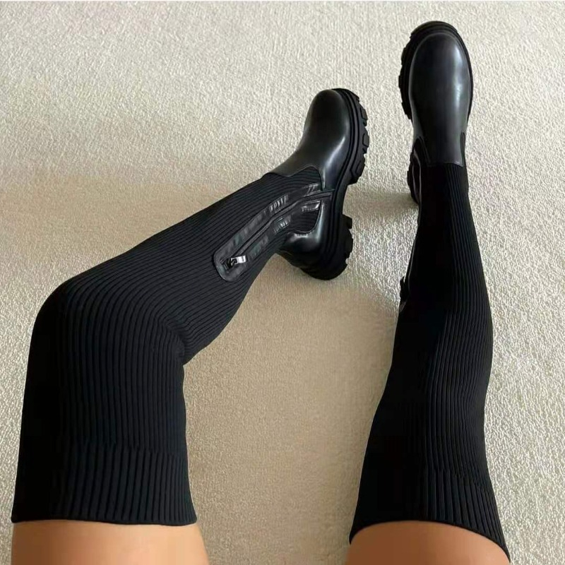Sock Boot Women - Sepatu Musim Dingin 2025 Sepatu Bot