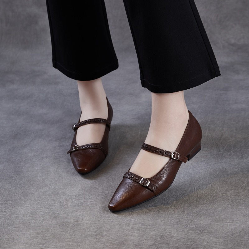 Sepatu Flat Wanita Korea Hitam - Shoes For Women Flats ulasan dan harga