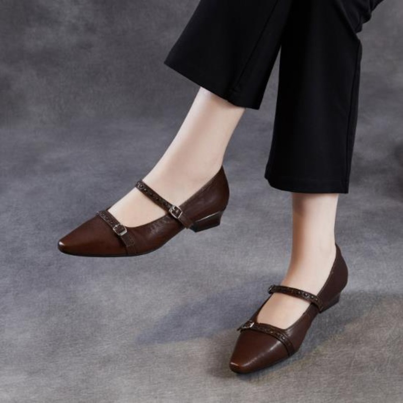 Sepatu Flat Wanita Korea Hitam - Shoes For Women Flats ulasan dan harga
