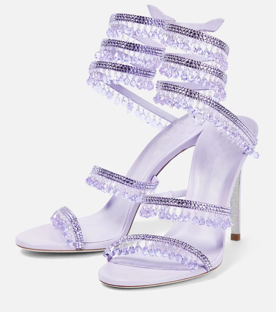 Sandal Stiletto Pinggiran Kris - Ankle Strap Heels ulasan dan harga