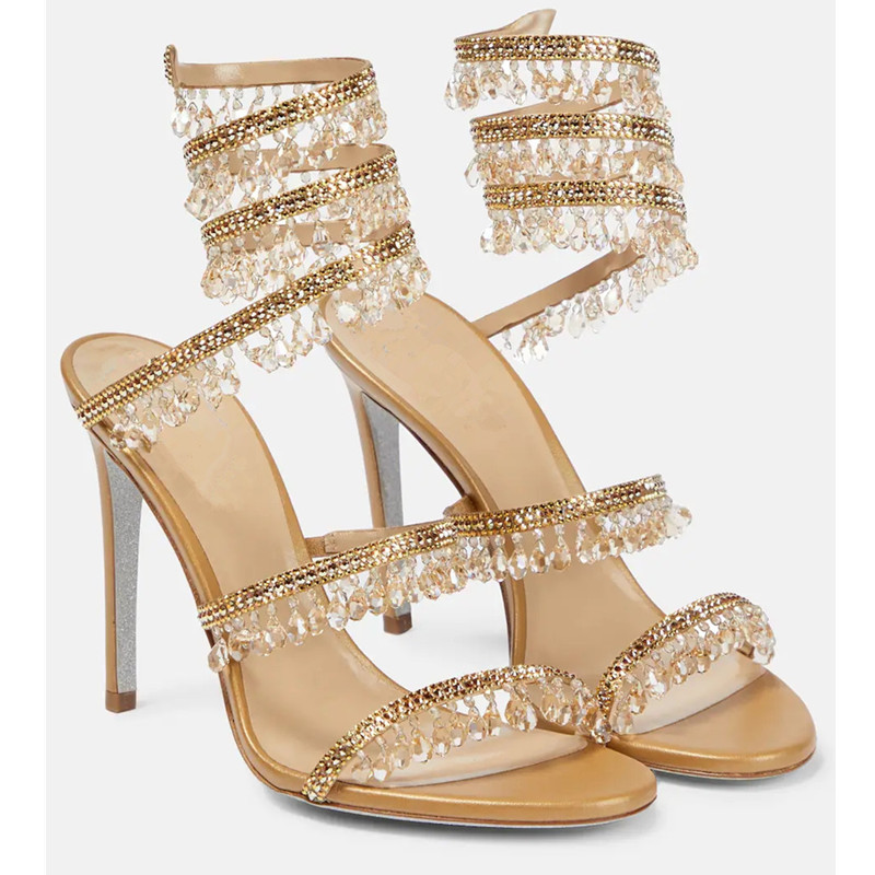 Sandal Stiletto Pinggiran Kris - Ankle Strap Heels ulasan dan harga
