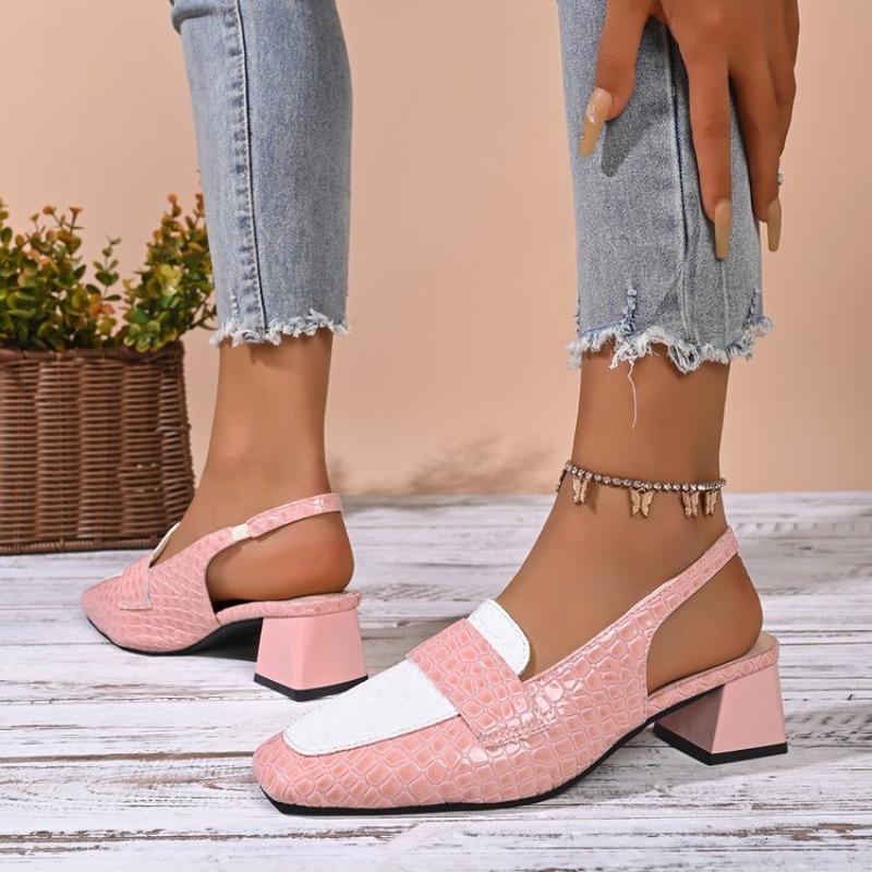 Sepatu hak tinggi slingback wa - Ankle Strap Heels ulasan dan harga