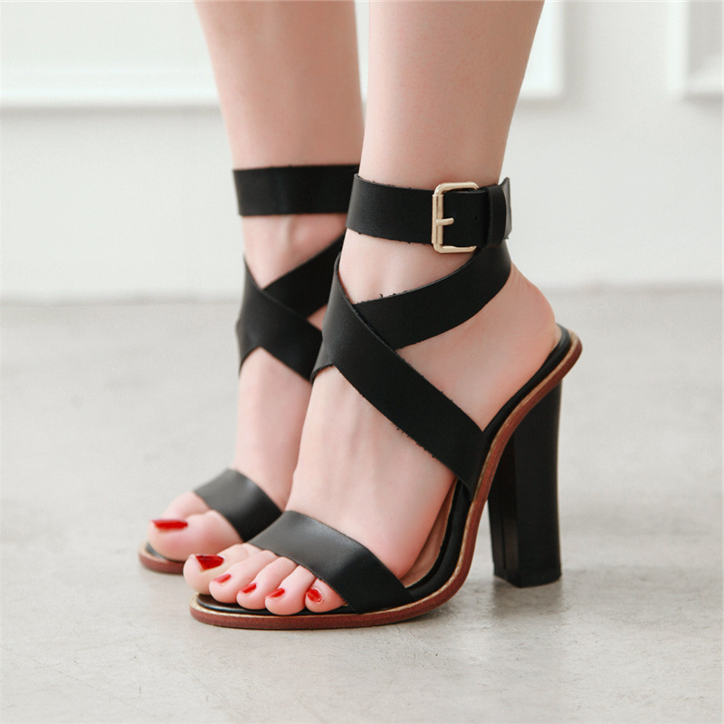 Sepatu Musim Panas Hak Tinggi  - Ankle Strap Heels ulasan dan harga