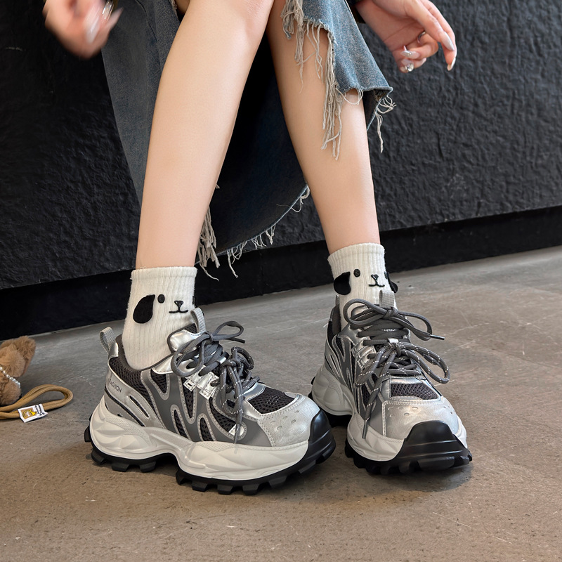 Sepatu Kets Chunky Berjaring S - Women Shoes Tennis ulasan dan harga