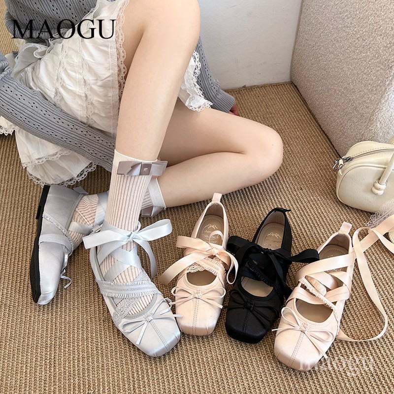 Sepatu Flat Balet Wanita denga - Shoes For Women Flats ulasan dan harga