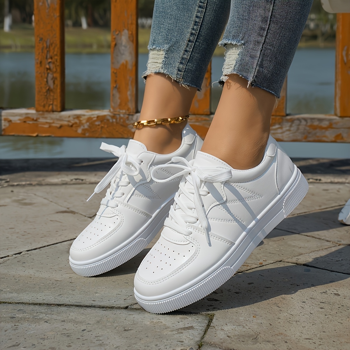 Sepatu Sneakers Wanita untuk L - Women Shoes Tennis ulasan dan harga