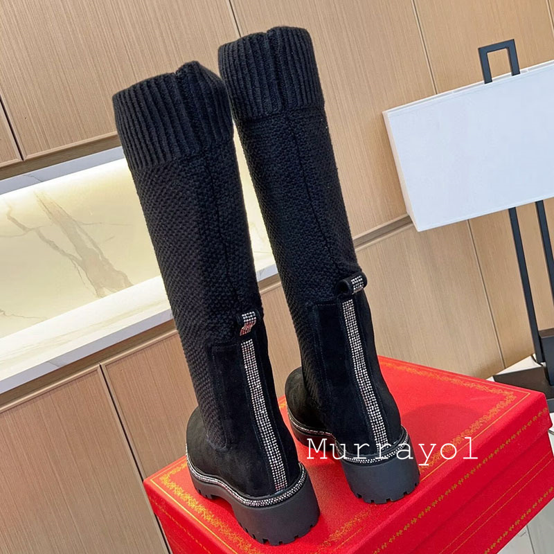 Sepatu Bot Setinggi Lutut Musi - Sock Boot Women ulasan dan harga