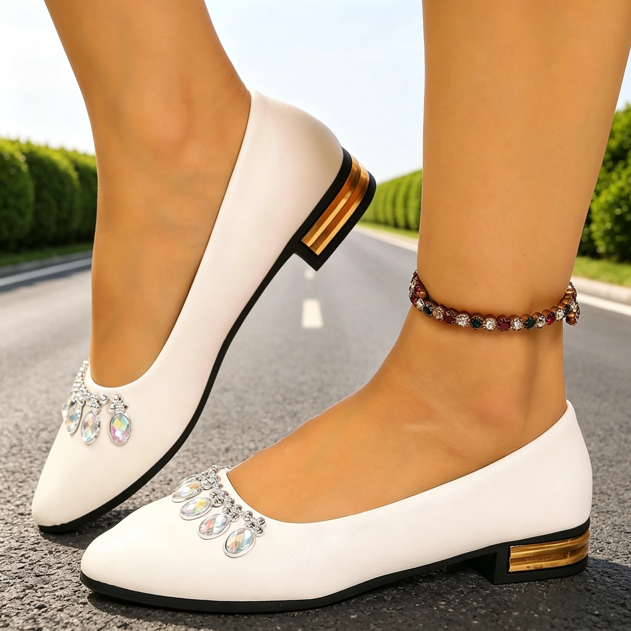 Sepatu Balet Wanita Model Poin - Shoes For Women Flats ulasan dan harga