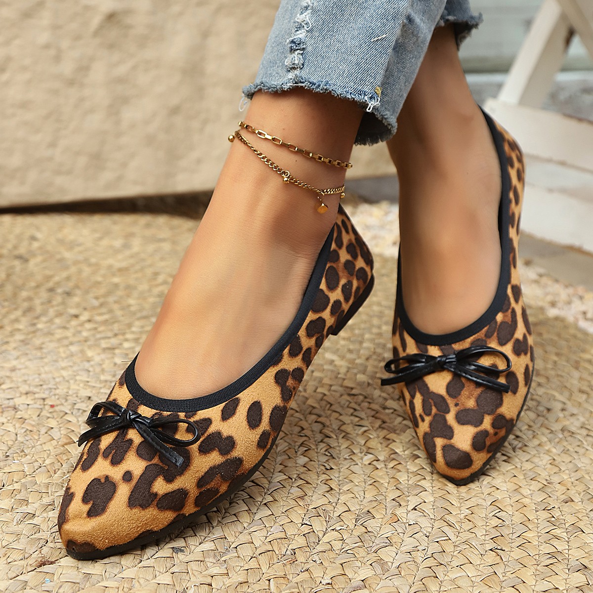Sepatu Flat Leopard 2026 untuk - Shoes For Women Flats ulasan dan harga