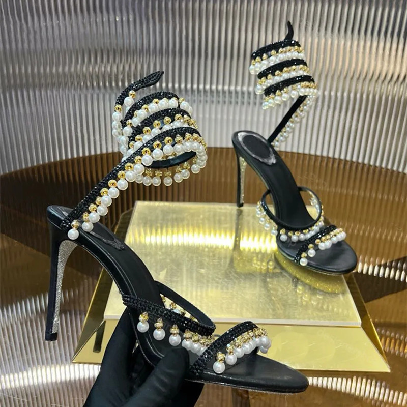Sandal Gladiator Wanita Mewah  - Rhinestone Sandal Women ulasan dan harga