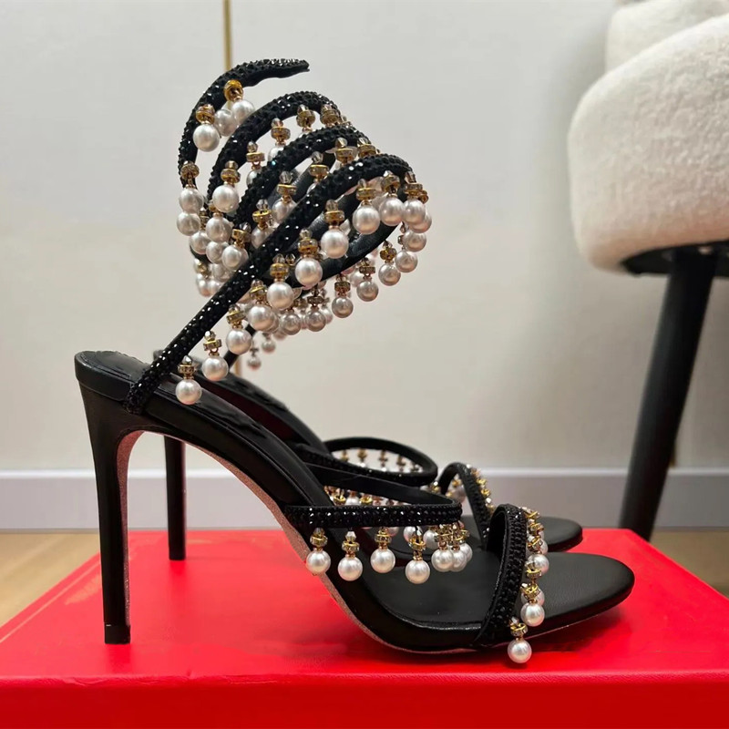 Sandal Gladiator Wanita Mewah  - Rhinestone Sandal Women ulasan dan harga