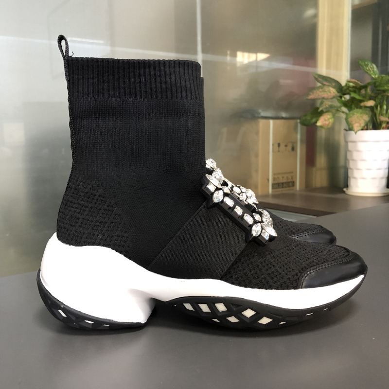 Sepatu Wanita Desainer Fashion - Sock Boot Women ulasan dan harga