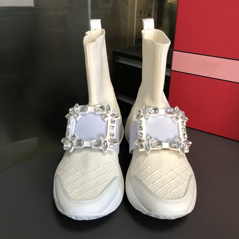 Sepatu Wanita Desainer Fashion - Sock Boot Women ulasan dan harga