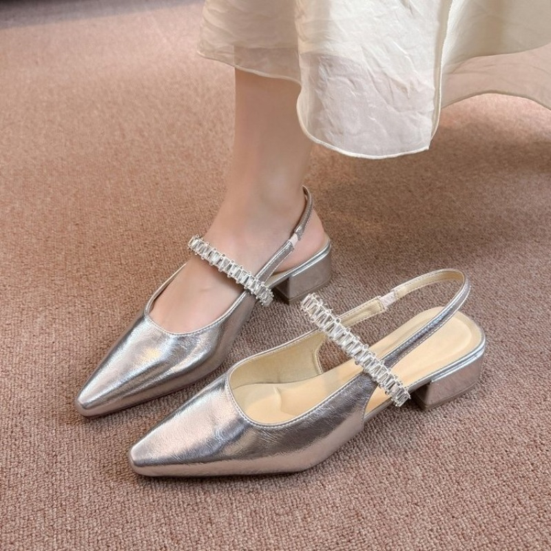Sepatu Wanita Baru Summer Lady - Rhinestone Sandal Women ulasan dan harga