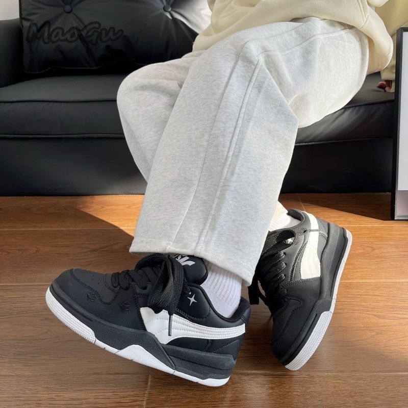 Sepatu Skateboard Kulit Hitam  - Vans Shoes Old Skool ulasan dan harga