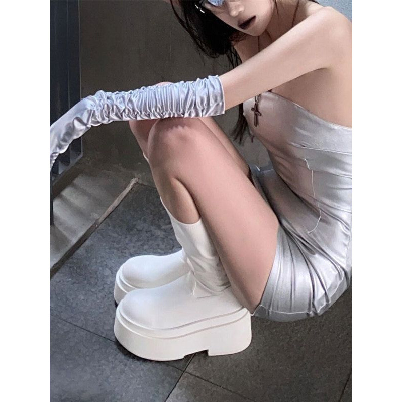 Sepatu bot tabung panjang berh - Sock Boot Women ulasan dan harga