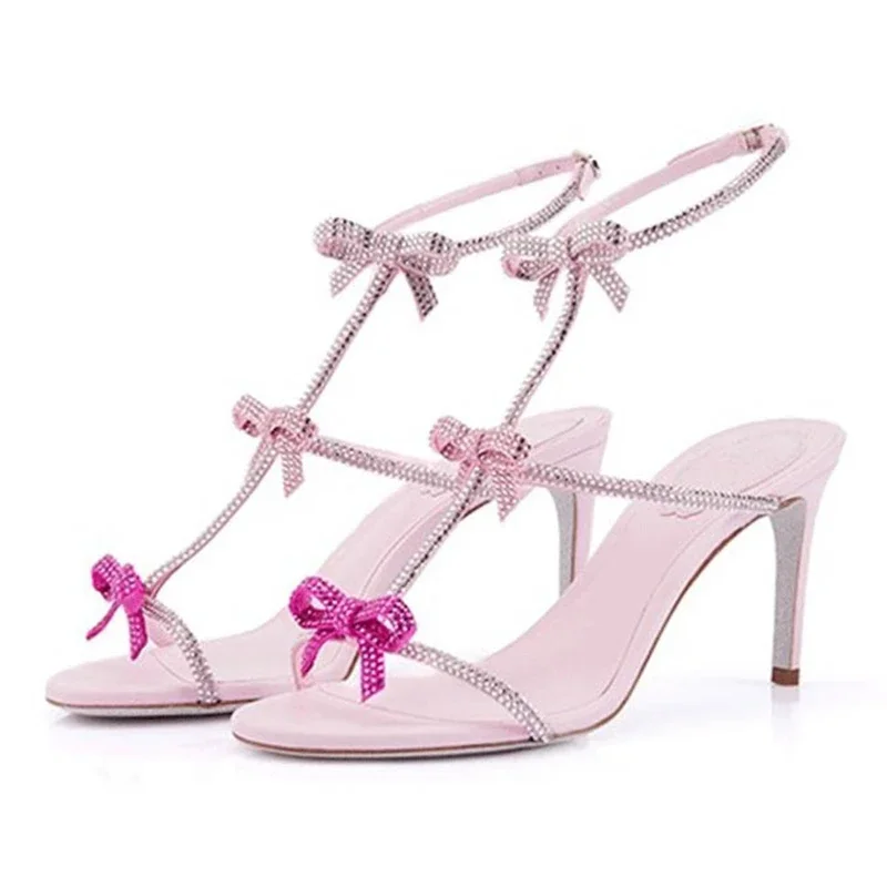 Aneikeh Sandal Hak Tinggi Deko - Rhinestone Sandal Women ulasan dan harga
