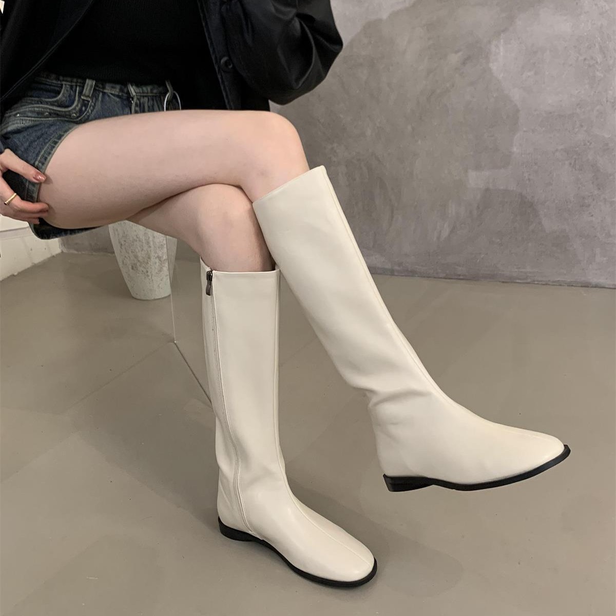 Sepatu bot panjang wanita 2026 - Sock Boot Women ulasan dan harga